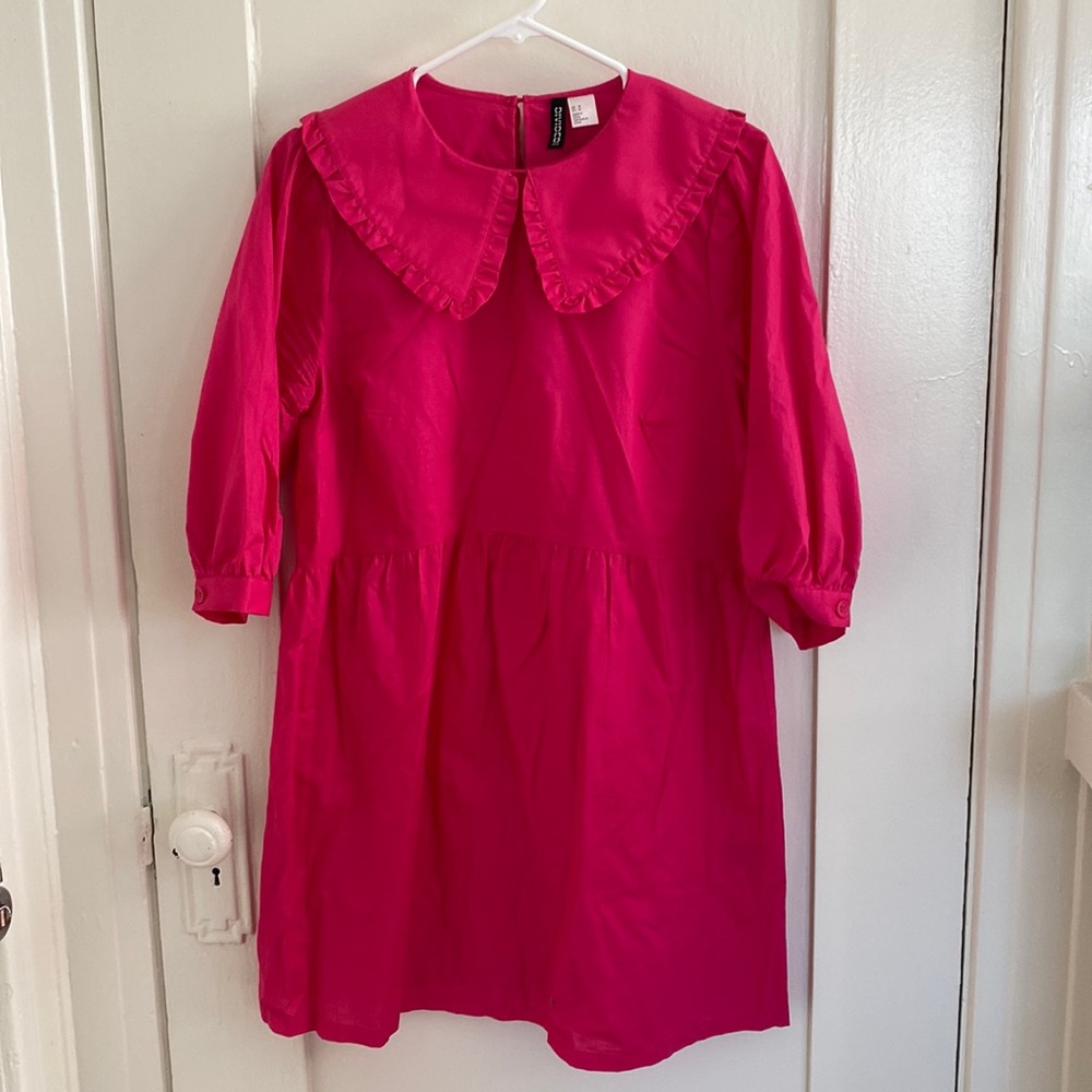 Fuchsia Babydoll Dress
